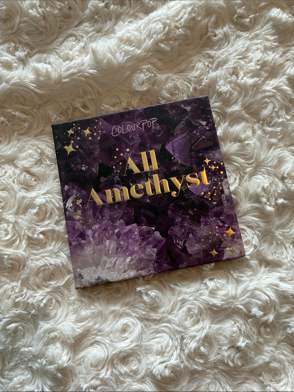 ColourPop All Amethyst Eyeshadow Palette — Purple & Gold Accents